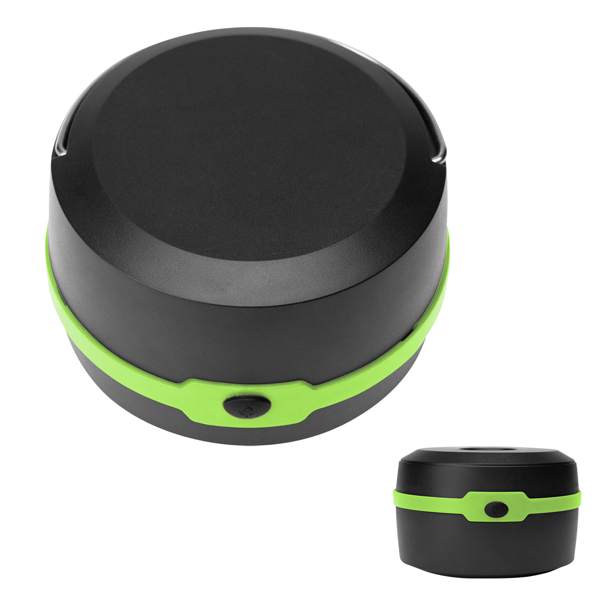 LED Pop-Up Rechargeable Lantern - Black With Lime
