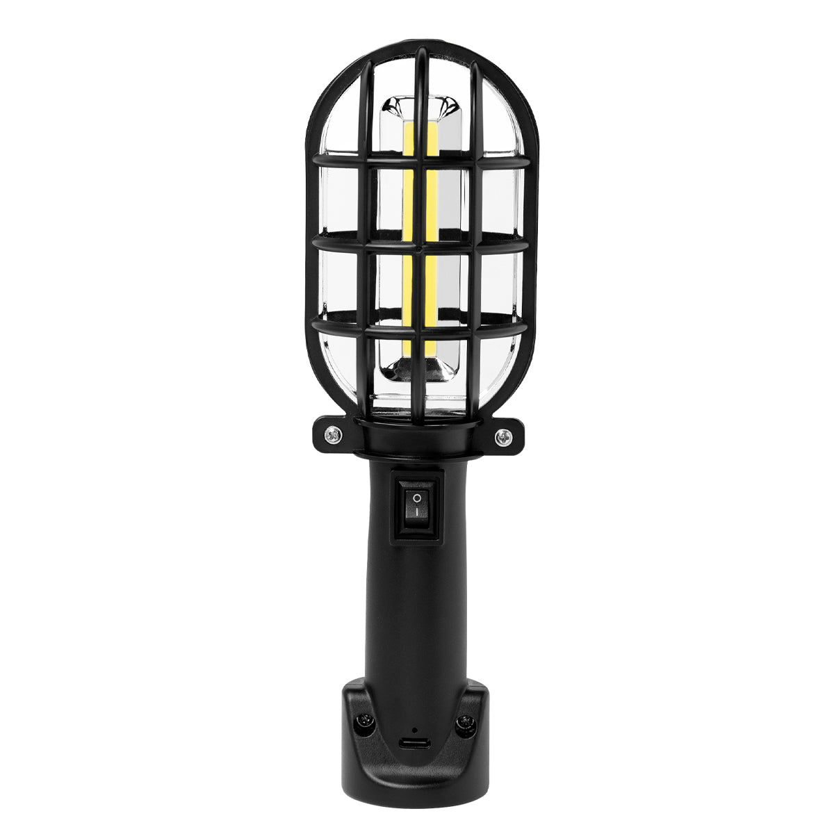 Rechargeable COB Work Light With Magnet - Black