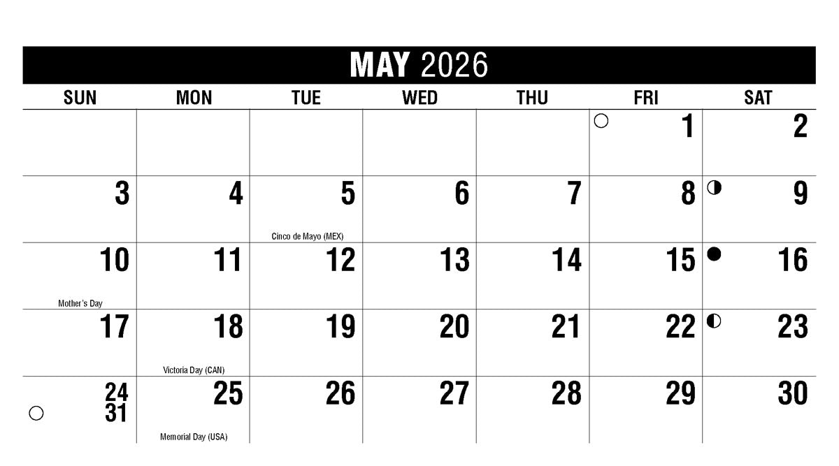 Motivation 2026 Promotional Desk Calendar