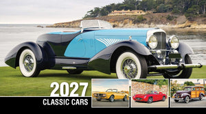 Classic Cars 2027 Promotional Desk Calendar