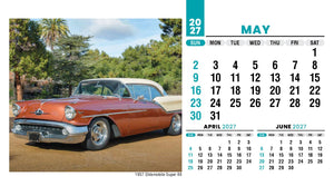 Classic Cars 2027 Promotional Desk Calendar