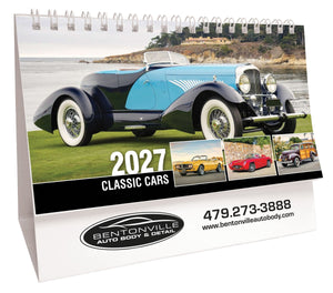 Classic Cars 2027 Promotional Desk Calendar