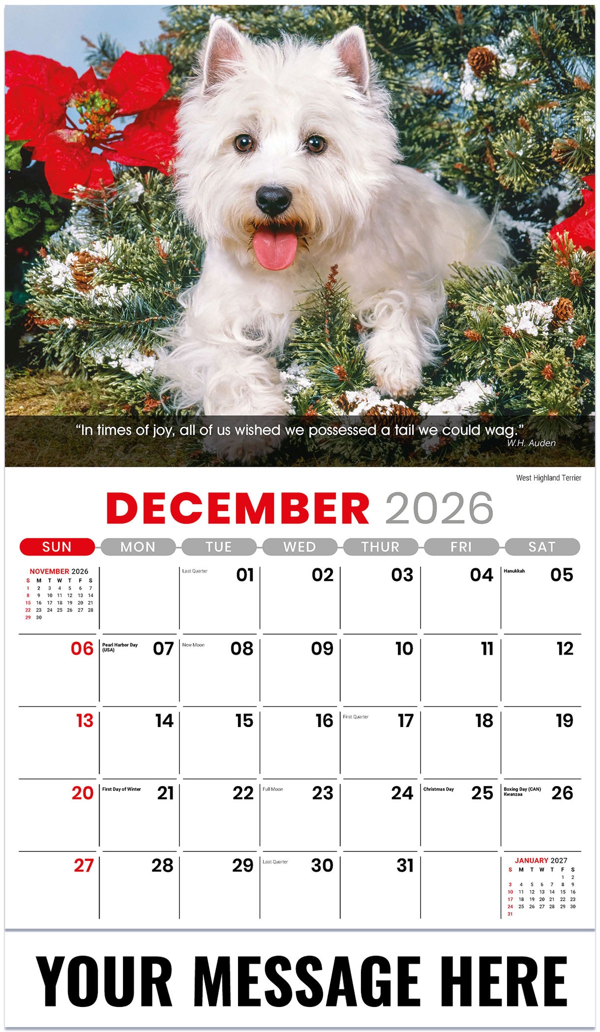 Dogs 2026 December