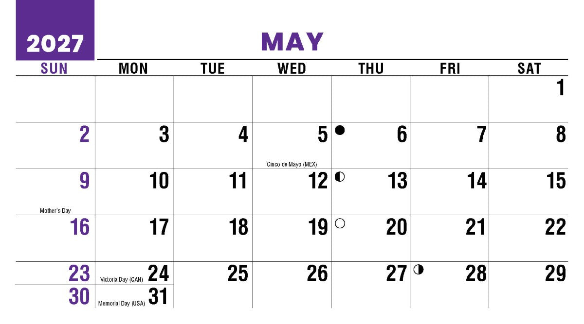 Homes 2027 Promotional Desk Calendar