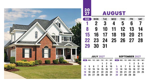 Homes 2027 Promotional Desk Calendar