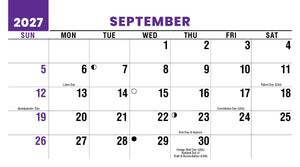 Homes 2027 Promotional Desk Calendar