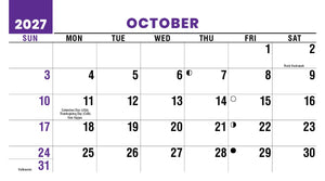 Homes 2027 Promotional Desk Calendar