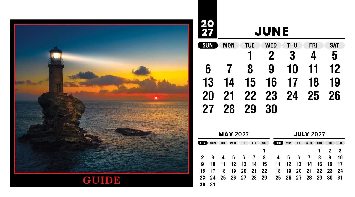 Motivation 2027 Promotional Desk Calendar