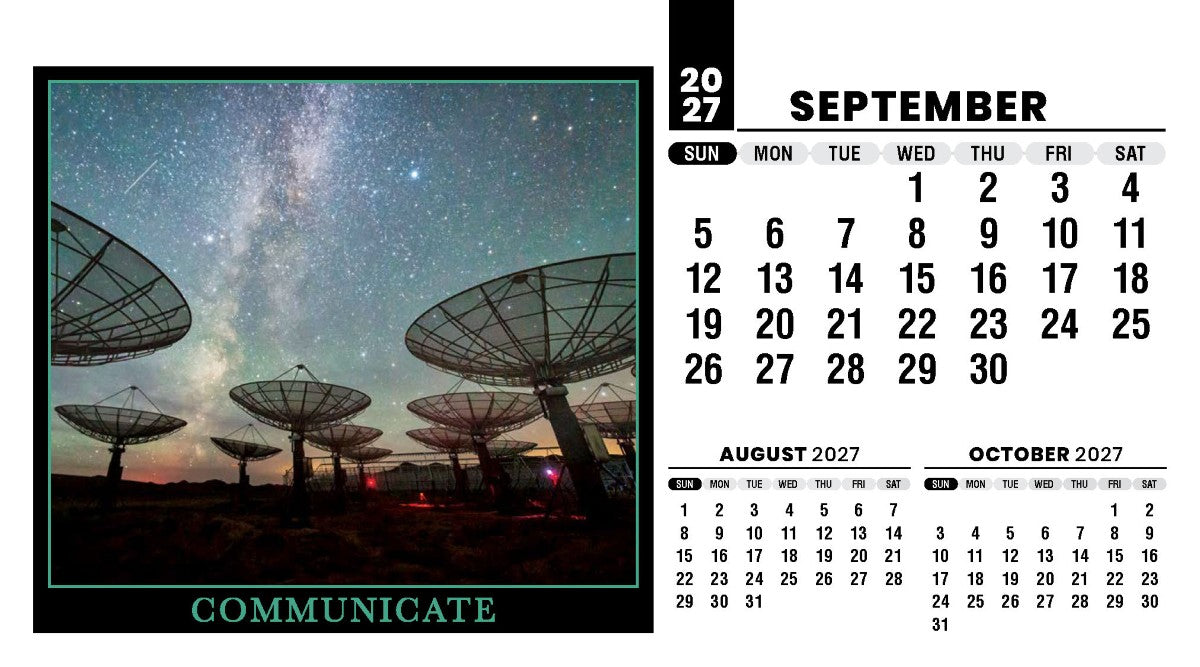 Motivation 2027 Promotional Desk Calendar