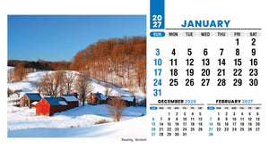 Scenes of America 2027 Promotional Desk Calendar