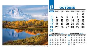Scenes of America 2027 Promotional Desk Calendar