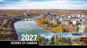 Scenes of Canada 2027 Promotional Desk Calendar