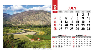 Scenes of Canada 2027 Promotional Desk Calendar