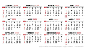 Scenes of Canada 2027 Promotional Desk Calendar