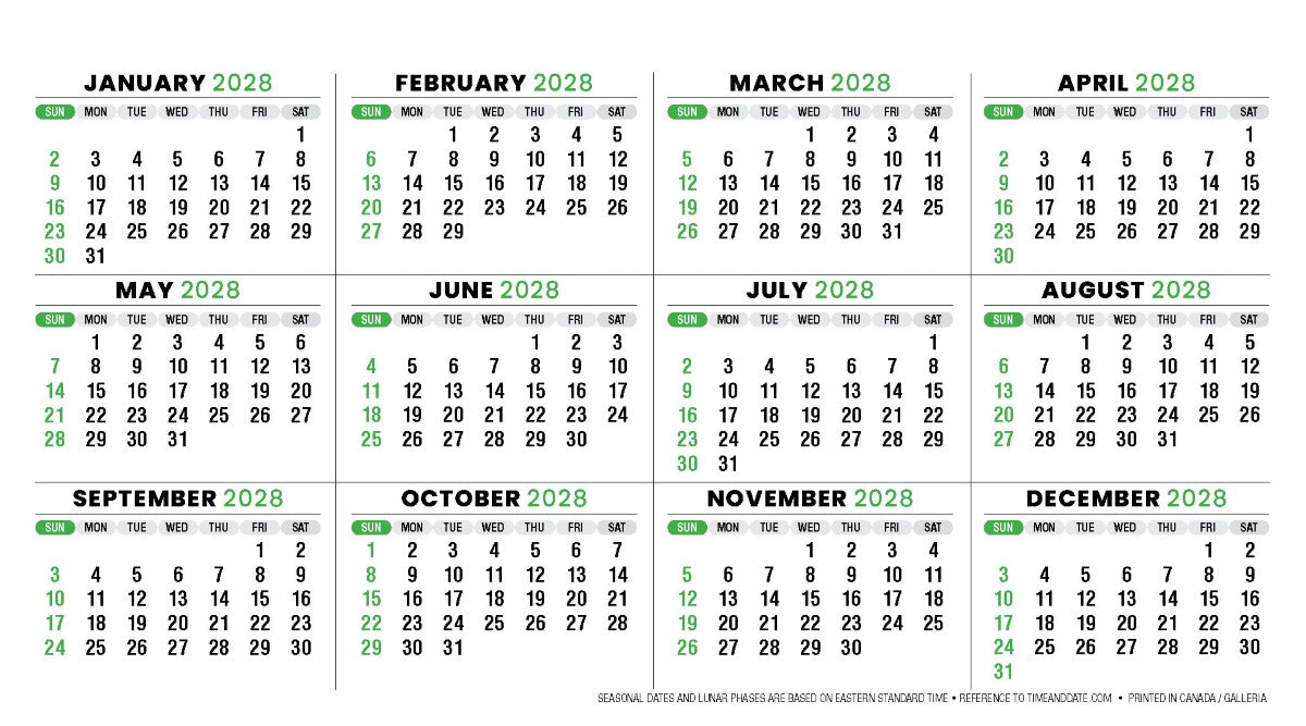 Sun, Sand & Surf 2027 Promotional Desk Calendar