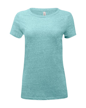 Threadfast Ladies' Triblend Short-Sleeve T-Shirt - Mint Triblend