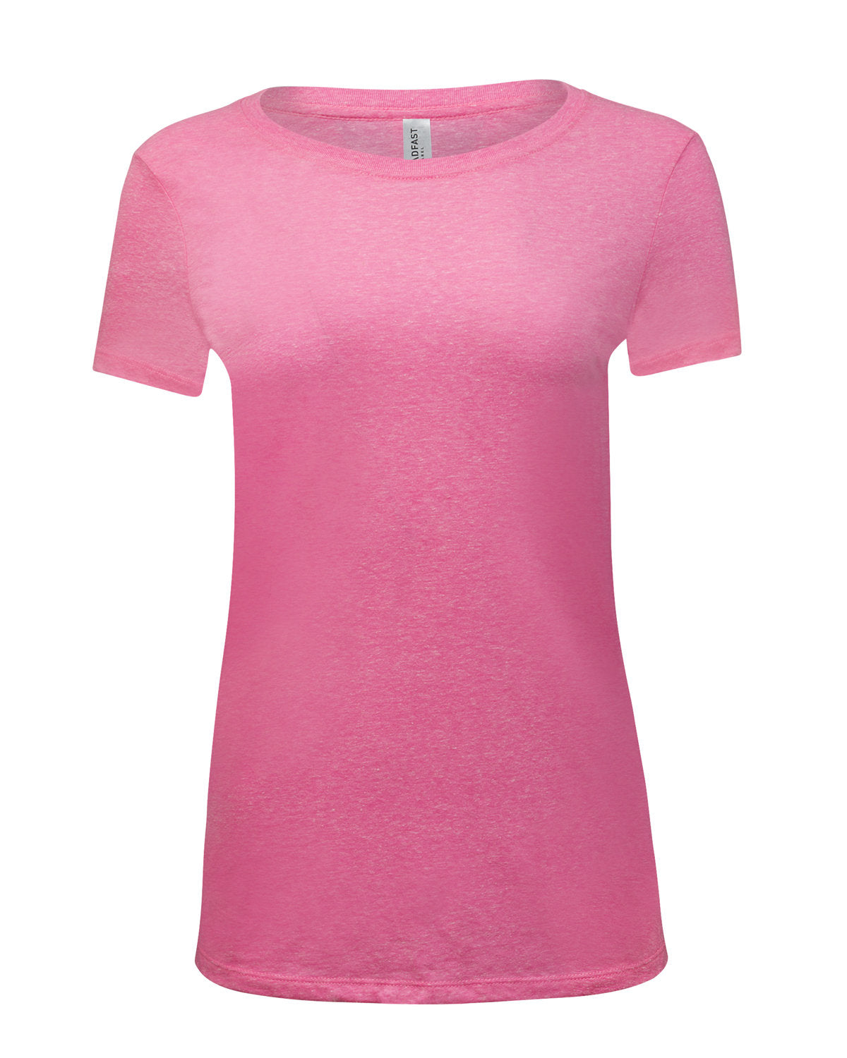 Threadfast Ladies' Triblend Short-Sleeve T-Shirt - Neon Pink Tribld