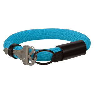 Floating Wristband Key Holder - Neon Blue