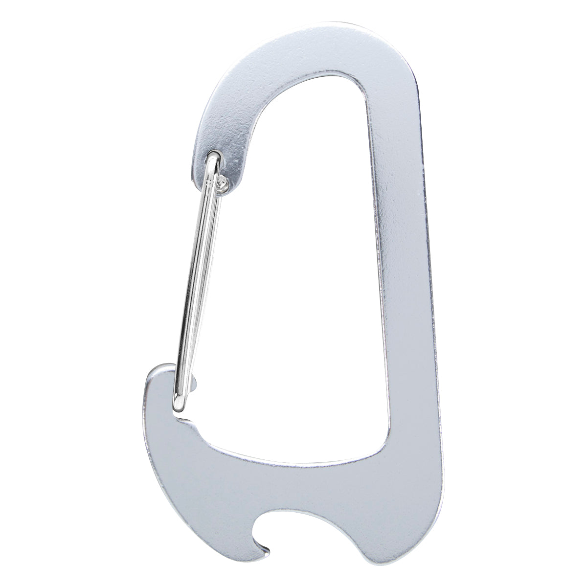Everest Carabiner Bottle Opener - Silver