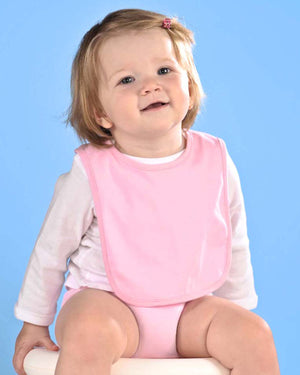 Infant Premium Jersey Bib - Pink