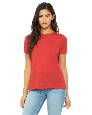 Ladies' Relaxed Triblend T-Shirt - Red Triblend