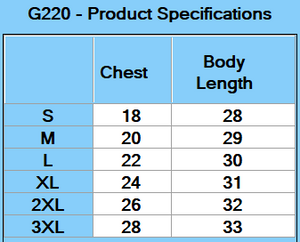 Gildan Unisex Ultra Cotton® Tank Top - Specs