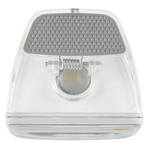 Magnetic Memo Clip - Clear With Gray