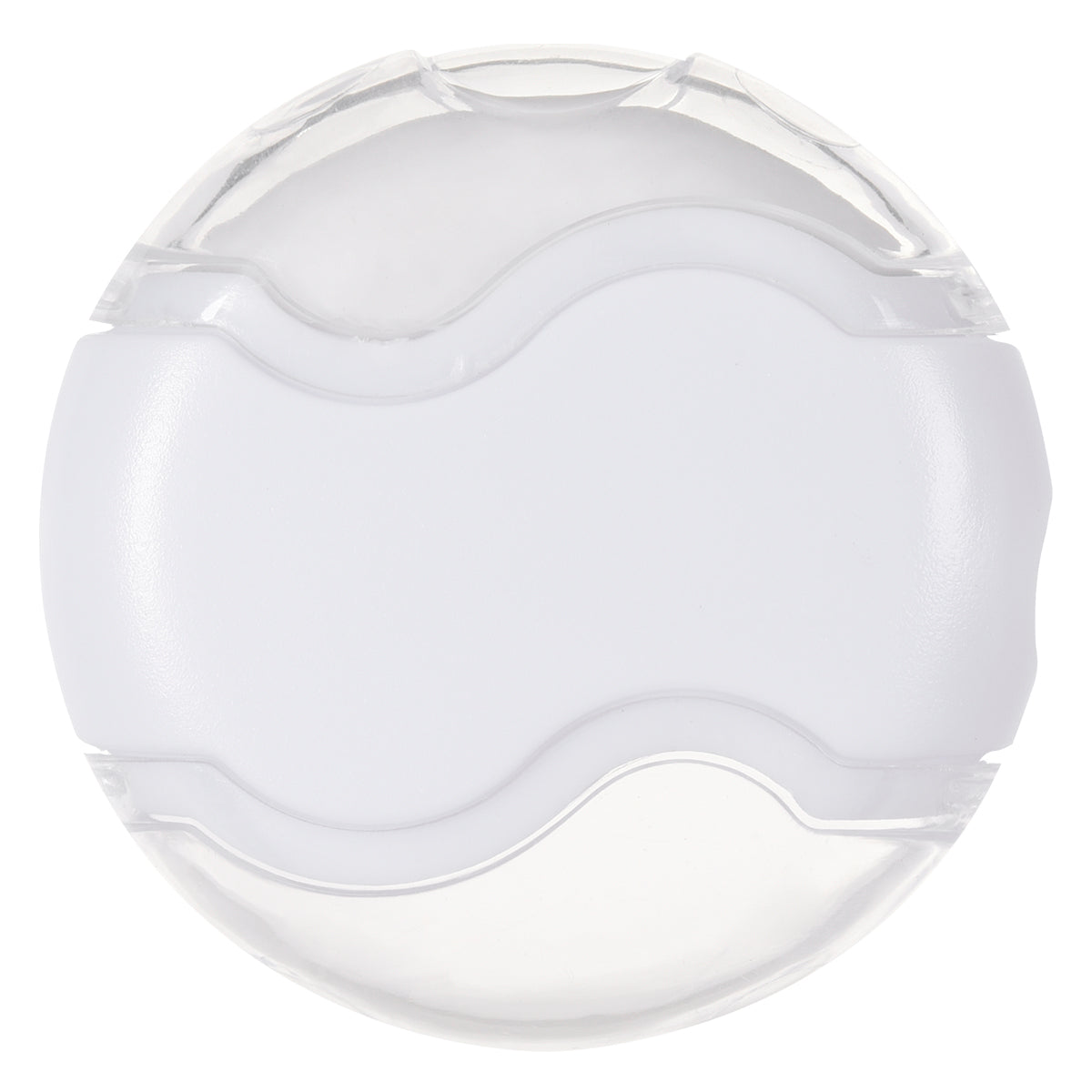 Pencil Sharpener With Eraser - White