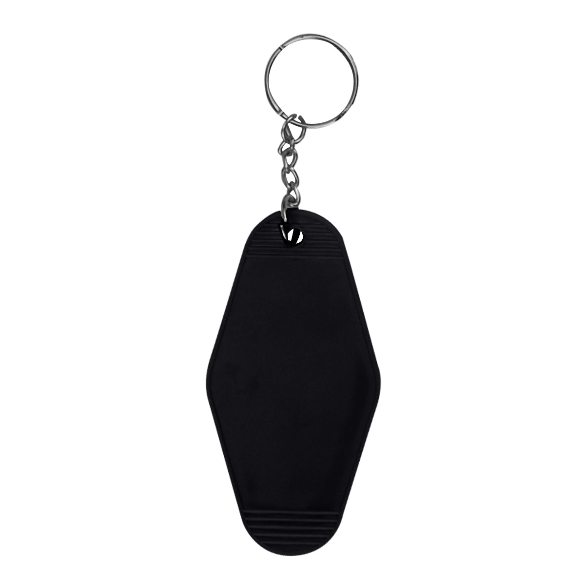 Motel Style Key Ring - Black