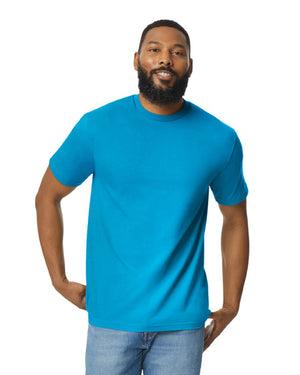 Unisex Softstyle Midweight T-Shirt - Sapphire