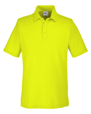 Men's Fusion ChromaSoft™ Pique Polo - Safety Yellow
