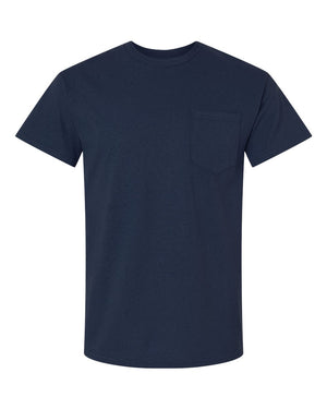 Gildan Adult Ultra Cotton® Pocket T-Shirt - Navy
