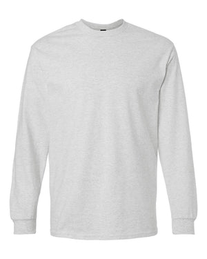 Gildan Adult Ultra Cotton® Long-Sleeve T-Shirt - Ash