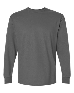 Gildan Adult Ultra Cotton® Long-Sleeve T-Shirt - Charcoal