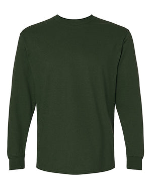 Gildan Adult Ultra Cotton® Long-Sleeve T-Shirt - Forest Green