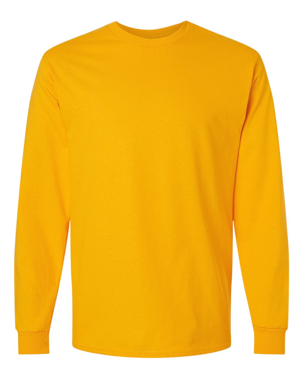 Gildan Adult Ultra Cotton® Long-Sleeve T-Shirt - Gold
