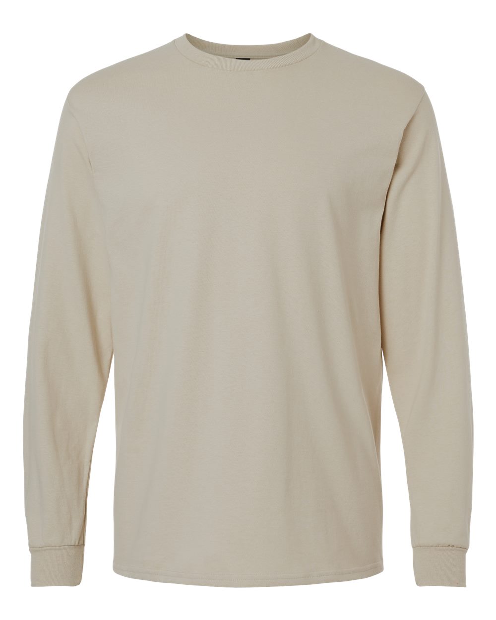 Gildan Adult Ultra Cotton® Long-Sleeve T-Shirt - Sand