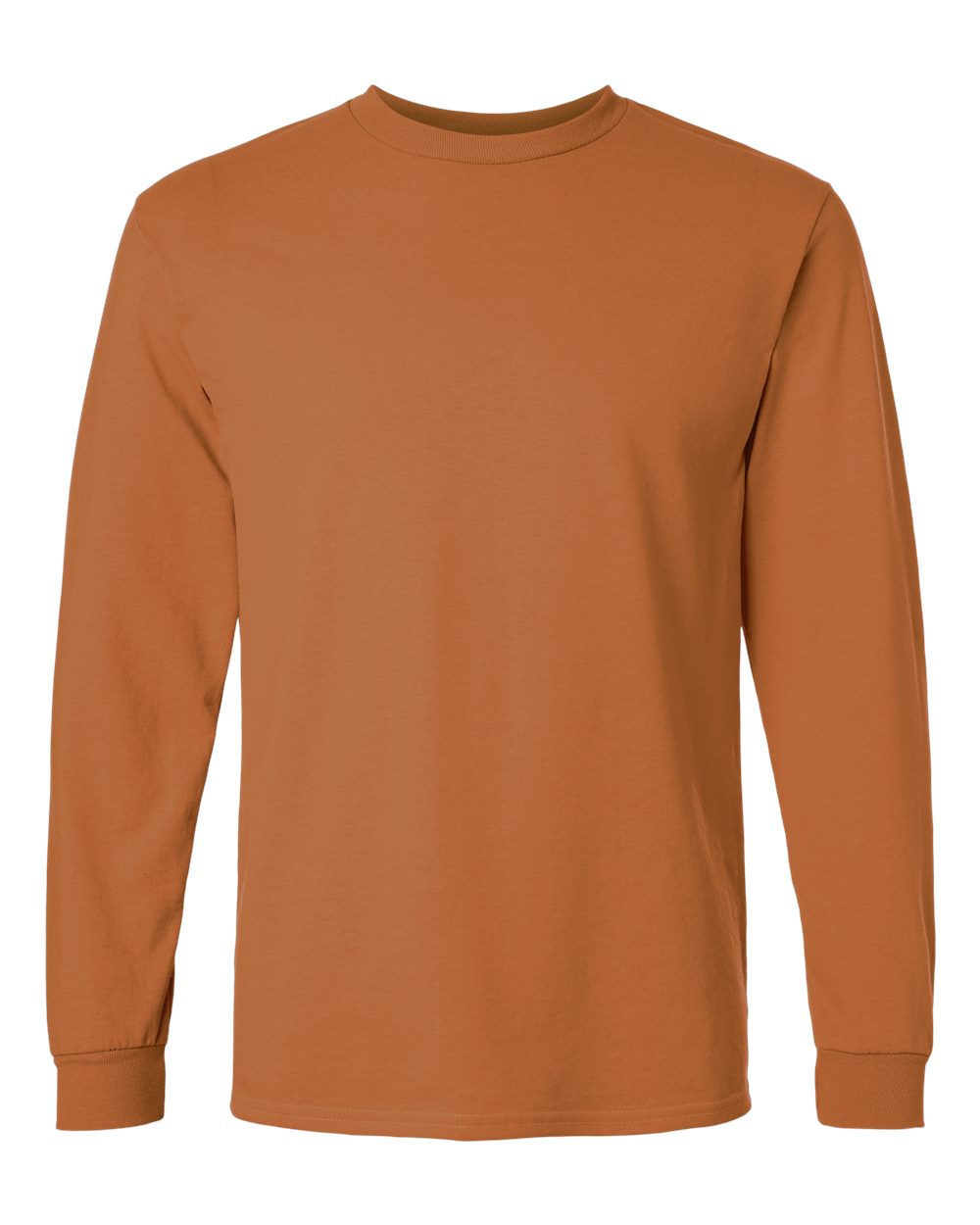 Gildan Adult Ultra Cotton® Long-Sleeve T-Shirt - Texas Orange