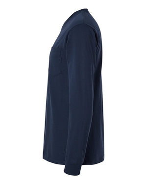 Gildan Adult Ultra Cotton® Long-Sleeve Pocket T-Shirt