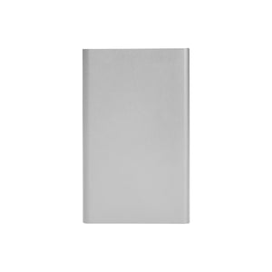 UL Listed Slim Power Bank 2.0 - Silver