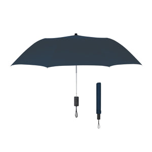 44" Arc Auto-Open Folding Umbrella - Navy Blue