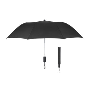 44" Arc Auto-Open Folding Umbrella - Black
