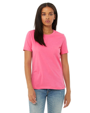 Ladies' Relaxed Jersey Short-Sleeve T-Shirt - Charity Pink