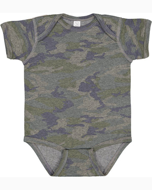 Infant Fine Jersey Bodysuit - Vintage Camo