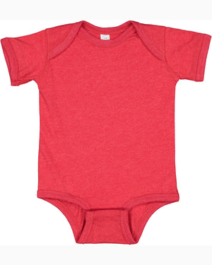 Infant Fine Jersey Bodysuit - Vintage Red