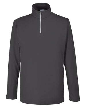 Men's Fusion ChromaSoft™ Pique Quarter-Zip - Carbon