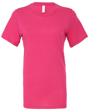 Ladies' Relaxed Jersey Short-Sleeve T-Shirt - Berry