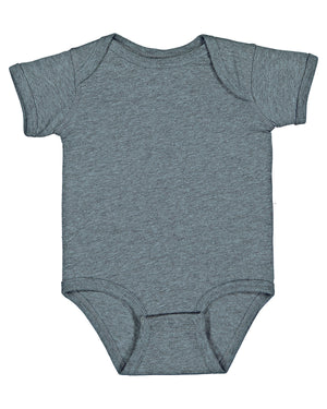 Infant Fine Jersey Bodysuit - Ice Blackout