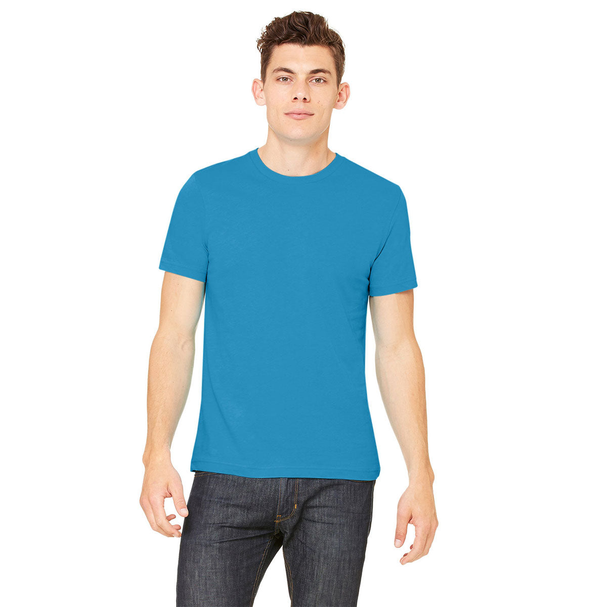 BELLA + CANVAS Unisex Jersey T-Shirt - Aqua