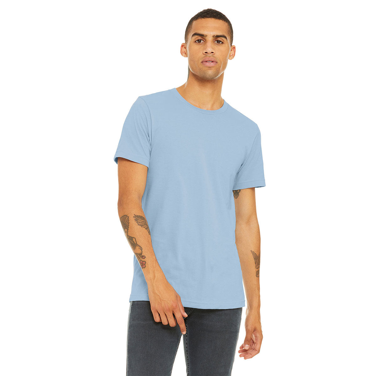 BELLA + CANVAS Unisex Jersey T-Shirt - Baby Blue